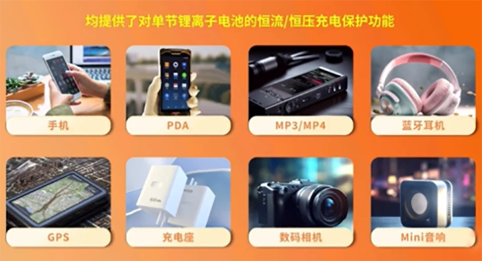 Application of lithium-ion battery charging management chip